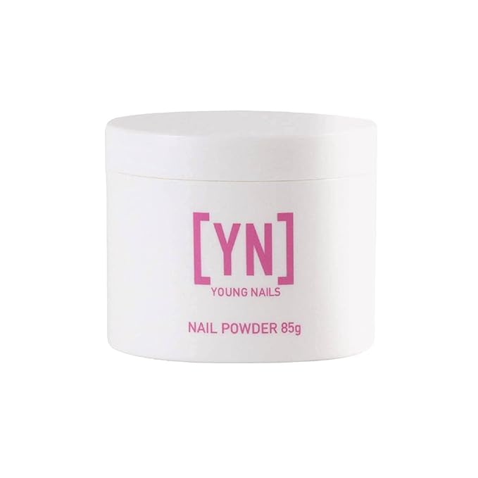Young Nails Acrylic Cover Powder - Self-Leveling Acrylic Nail Powder, Clear Nude Pink White Acrylic Powder for Nail Extenstion, Professional Grade, Superior Adhesion, Color - Flamingo, 85g