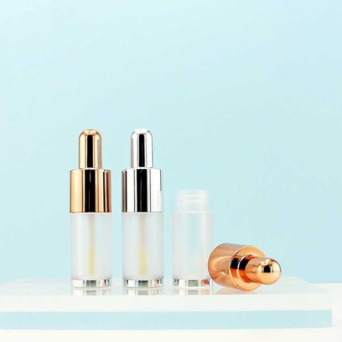 Teensery 6 Pcs 2.5ml Empty Lip Gloss Bottles Mini Baby Bottle Shaped Lip Glaze Tubes Refillable Lip Balm Vials Containers with Lip Brush for DIY Lipstick Lip Gloss Samples