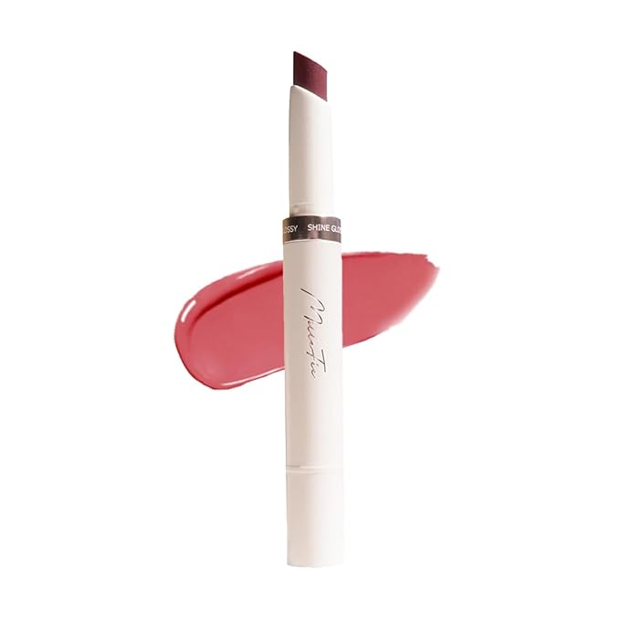 Glow Lips 01 Gleaming Fig, Lip Plumper, Long Lasting, Moisture, Glow