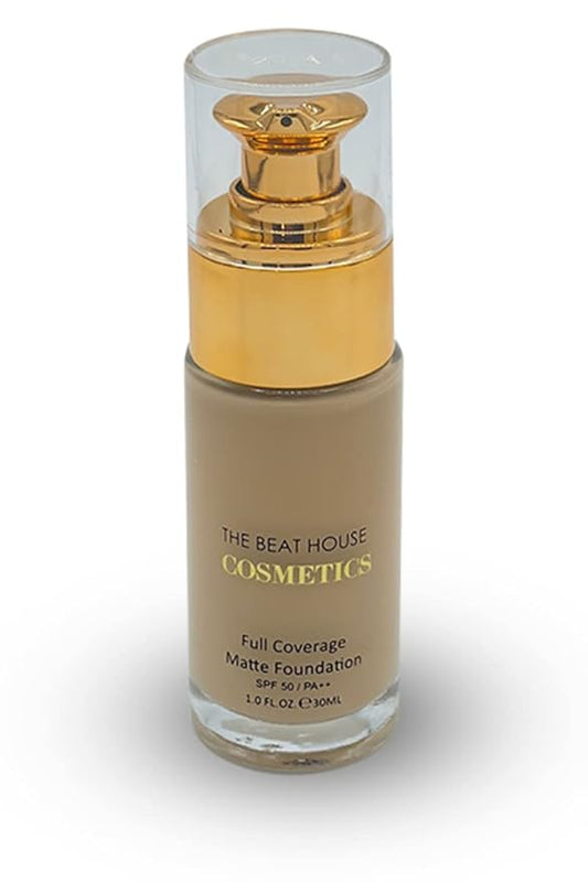 Full Coverage Matte Foundation (Warm Ivory) | SPF Stay |