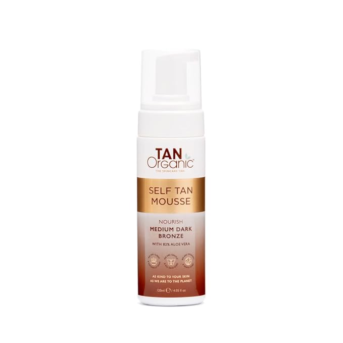 Self-Tan Mousse, Sunless Bronzer for Indoor Tanning