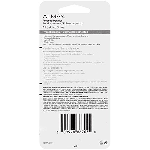 ALMAY Pressed Powder Deep Like Me (Packaging May