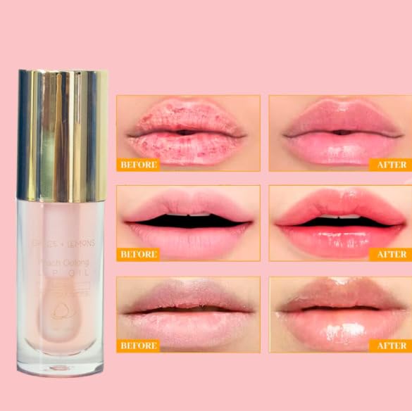 Peach Oolong Lip Oil - Jojoba