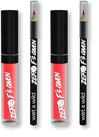 wet n wild Mood Lip Kit Zero F's (Pack of 2)