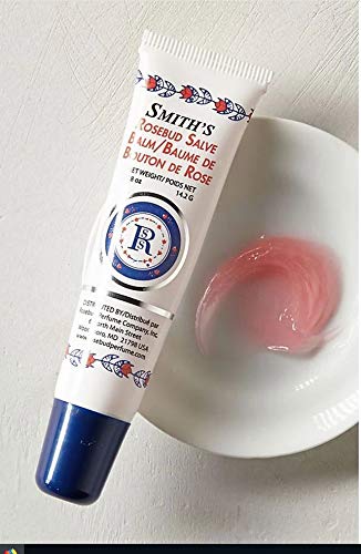 Rosebud Perfume Co. Original Rosebud Salve Tube Two Pack | Moisturizes and Protects Lips | Soothes Irritation and Dry Skin | 2 x 0.5 oz Tubes