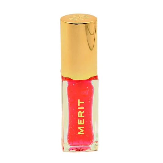 MERIT Shade Slick Gelée Sheer Tinted Lip Oil Gelée