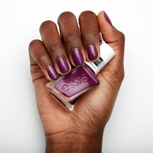 essie Gel Couture Nail Polish, Long-Lasting Vibrant Purple Nail Polish, Vegan, Paisley The Way, 0.46 fl oz