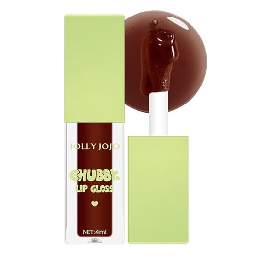 Lip Glow Oil - Hydrating Lip Oil Tinted, Long Lasting Plumping Lip Balm Lip Care Moisturizing Lip Gloss (# 6)