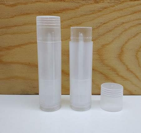 12 Pieces Clear Plastic Empty Lip Bottle
