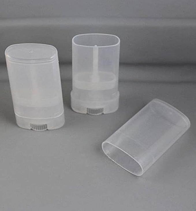 20PCS 15ml/0.5oz Empty Clear Plastic Oval