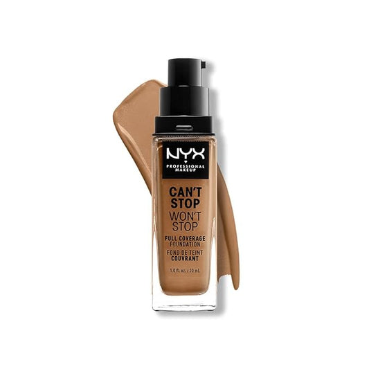 NYX PROFESSIONAL MAKEUP Can't Stop Won't Stop Foundation, - Cinnamon