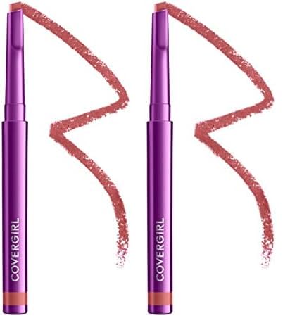 COVERGIRL Simply Ageless Lip Flip Liner, Elegant Nude, Pack of 2
