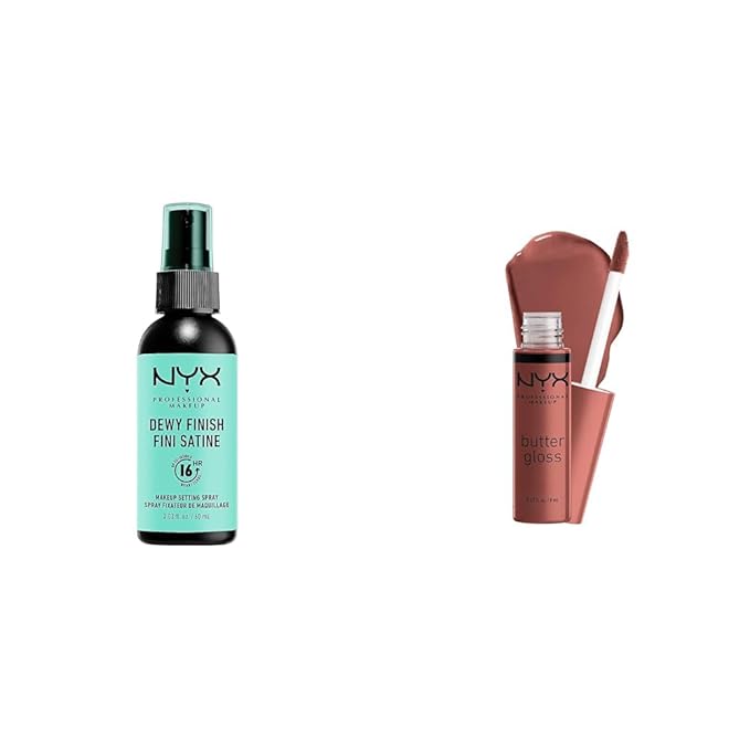 NYX PROFESSIONAL MAKEUP Makeup Setting Spray - Dewy (Deep Nude)