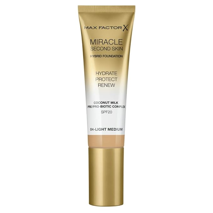 Max Factor Miracle Second Skin Foundation SPF 20-04 1.01 oz