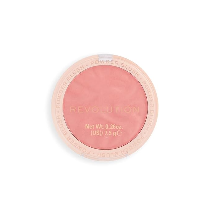 Revolution Beauty, Blusher Reloaded, Pressed Powder Face Blusher, 0.26 Oz