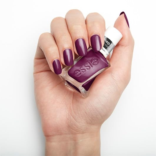 essie Gel Couture Nail Polish, Long-Lasting Vibrant Purple Nail Polish, Vegan, Paisley The Way, 0.46 fl oz