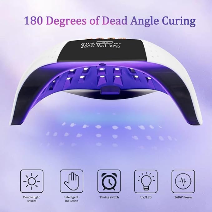 268W UV LED Nail Lamp,