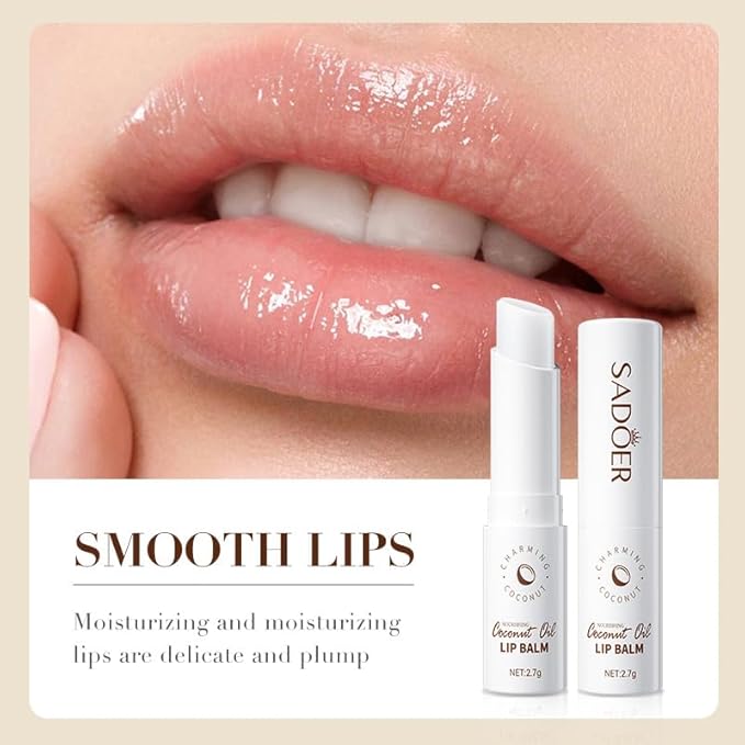 SADOER Coconut Oil Natural Moisturizing Lip