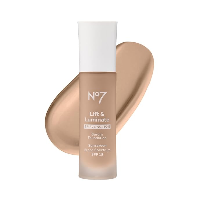 No7 Lift & Luminate Triple Action Serum Foundation Fl Oz)