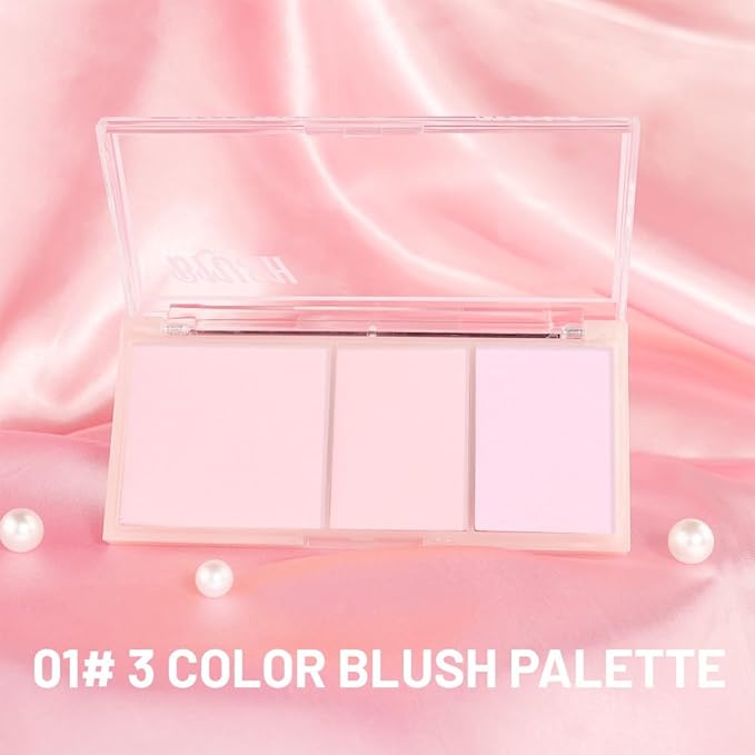 3 IN 1 Brown Nude Face Highlight Bronzer