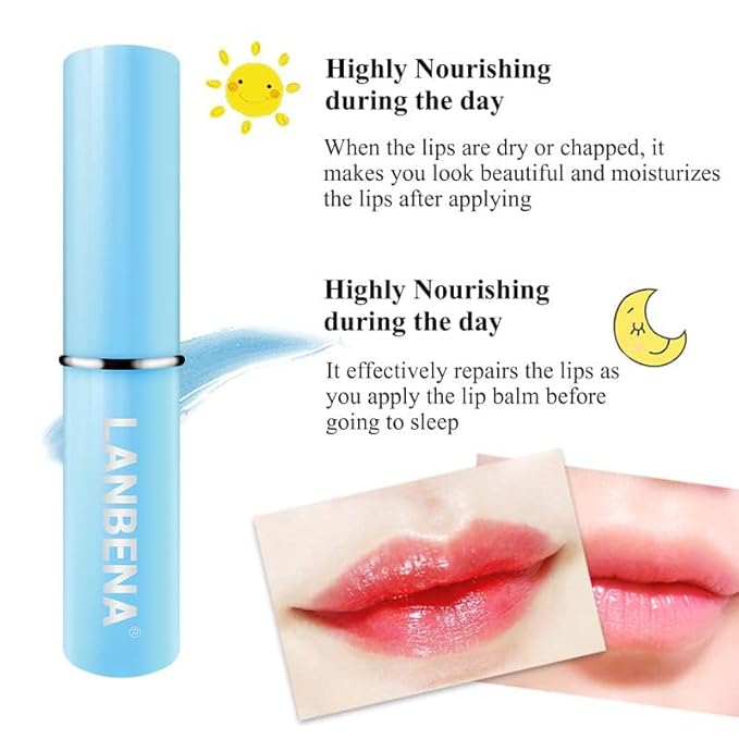 LANBENA Hyaluronic Acid Lip Balm Moisturizing