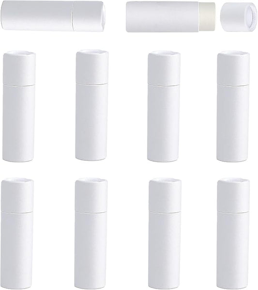 NICENEEDED 10 Pcs Paperboard Lip Balm