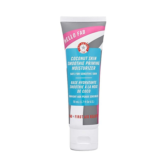 First Aid Beauty Hello FAB Coconut Skin Smoothie Primer . 1.7 Oz