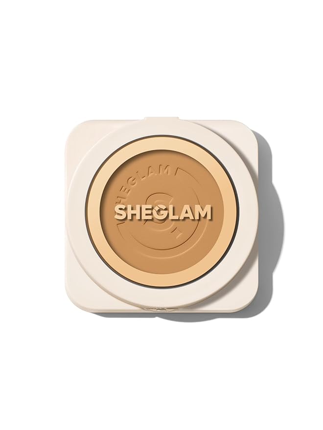 SHEGLAM SKin-Focus Full Coverage Powder Foundation Oil-Control Lightweight