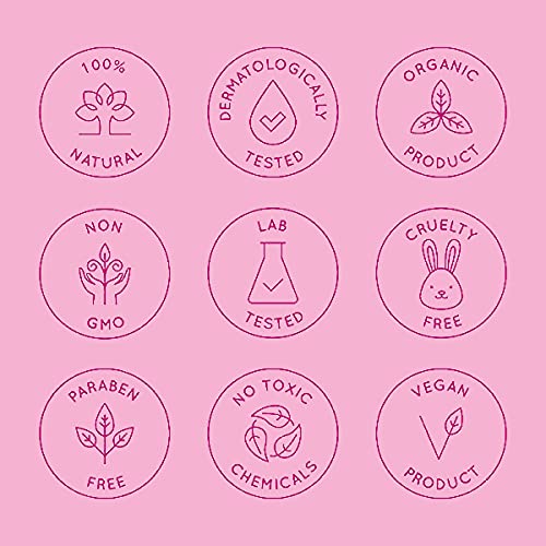 Inna Cosmetics & Nature - 100% Natural Lip Gloss, Organic, Vegan, Gluten Free, Cruelty Free, non GMO, with Coconut Oil & Shea Butter, Made in the USA, 0.18 oz (Ti Amo) (EMBELLISHED)