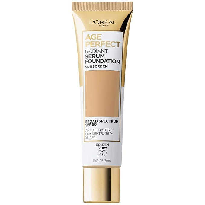 L'Oreal Paris Age Perfect Radiant Serum Foundation with 1 Ounce