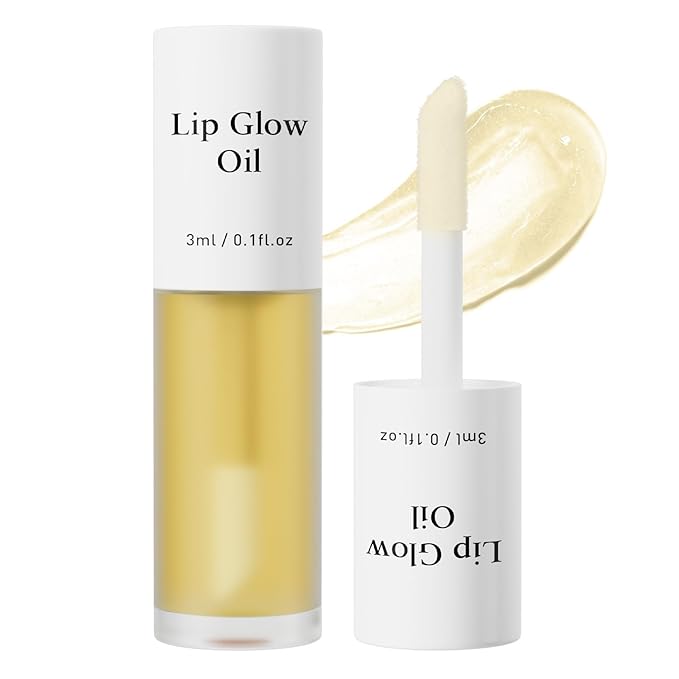 Hydrating Lip Glow Oil,Moisturizing Lip Plumper