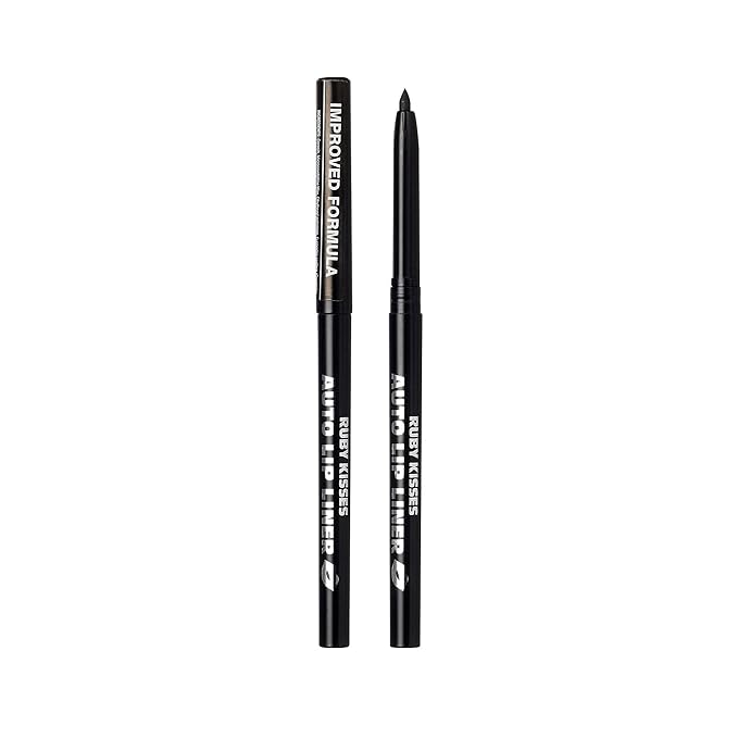 Ruby Kisses Auto Lip Liner (Black)