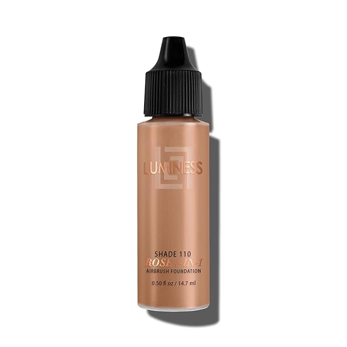LUMINESS Rose 4-in-1 Airbrush Foundation - Shade 110, 0.50 oz