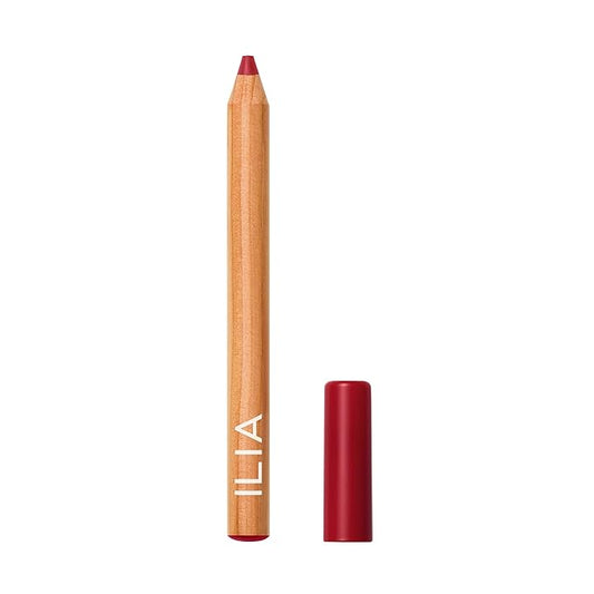 ILIA - Lip Sketch Hydrating Crayon | Non-Toxic, Cruelty-Free, Hyaluronic Acid, Hydrating + Long Lasting, Crease-Resistant, Demi-Matte (Blue Note)