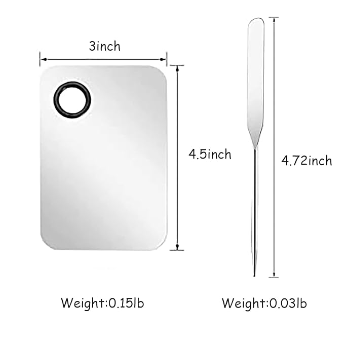 YOCASII Foundation Palette, Foundation Spatula, Makeup Mixing Palette,