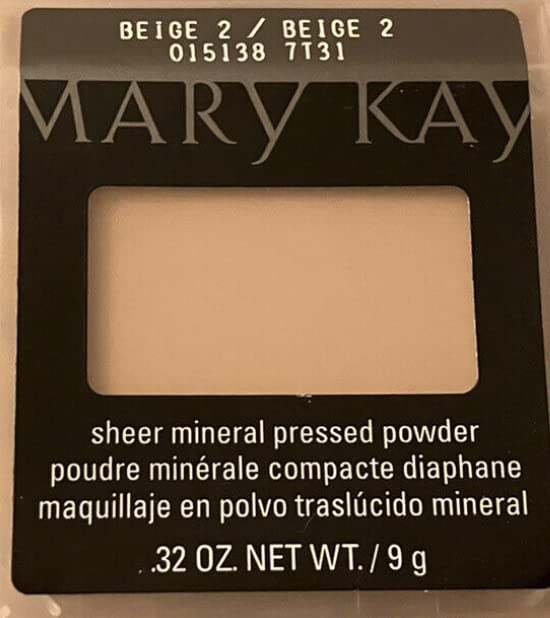 Mary Kay Sheer Mineral Pressed Powder Beige 2 by Kodiake