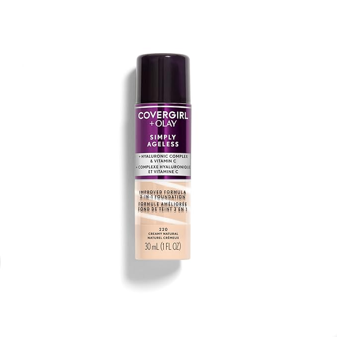 Covergirl + Olay Simply Ageless 3-in-1 Liquid Foundation,