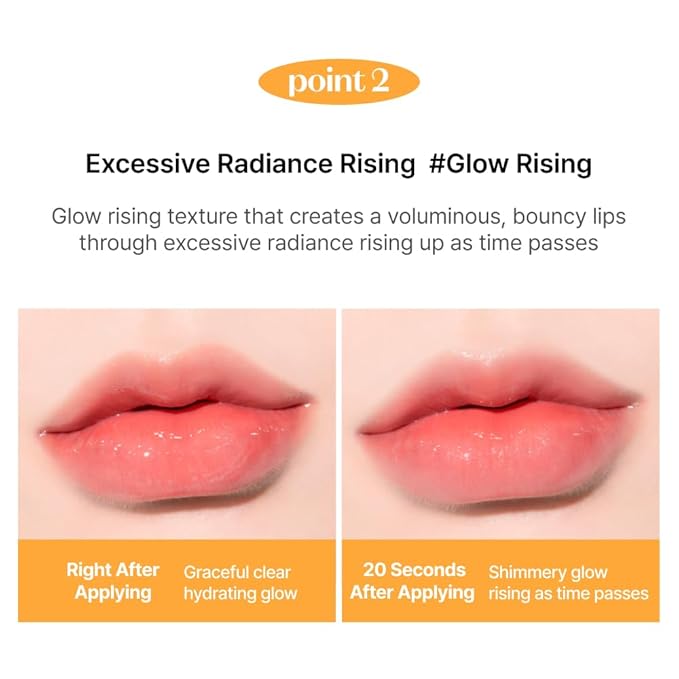 ETUDE Over Glowy Tint #3 DDORI Apple Red Glowy