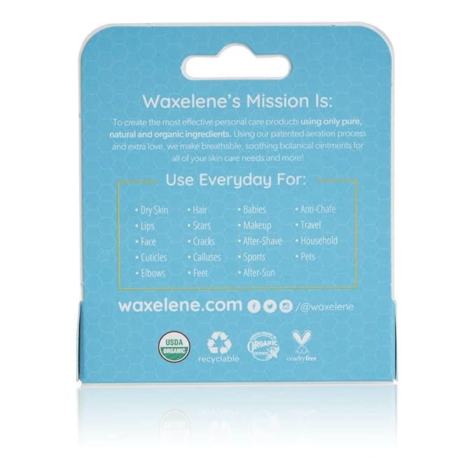 Waxelene Multi-Purpose Ointment, Organic, Lip Tube,