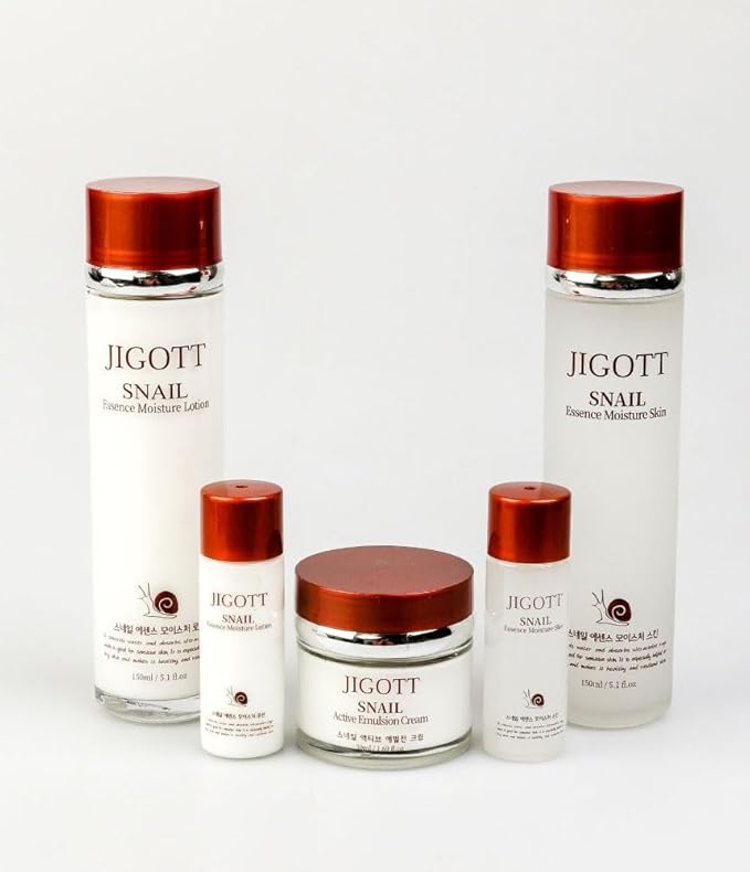 Snail Essence Moisture Skin Care 3Set, Anti-Aging