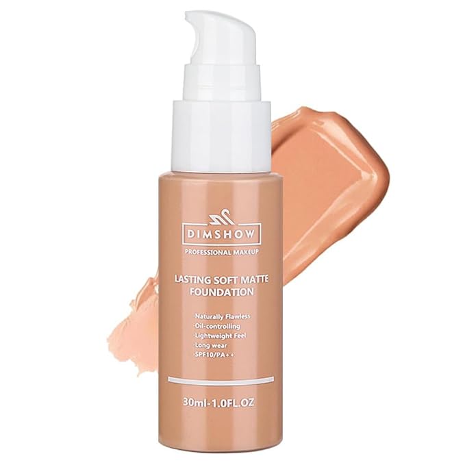 Flawless Matte Liquid Foundation Makeup, Vegan & Cruelty-Free, (07, ) 30ml