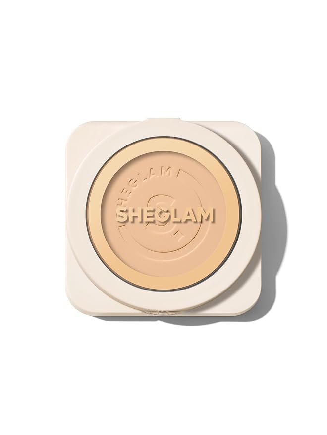 SHEGLAM SKin-Focus Full Coverage Powder Foundation Oil-Control Lightweight