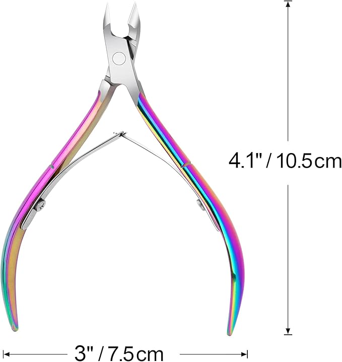 4 Packs Cuticle Nipper, Premium