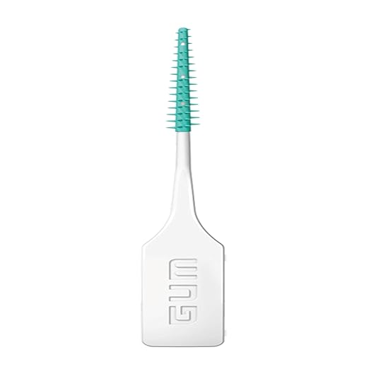 GUM Soft-Picks Original, Easy to Use Dental Picks for Teeth Cleaning Health, Disposable Interdental Brushes with Convenient Carry Case, Dentist Recommended Dental Picks, 50ct (6pk)