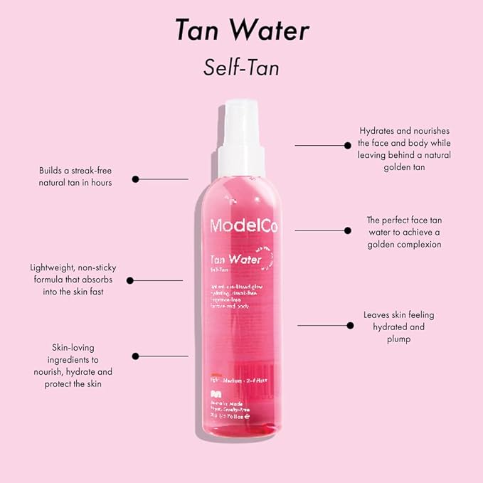 Modelco Tan Water Self-Tan Spray