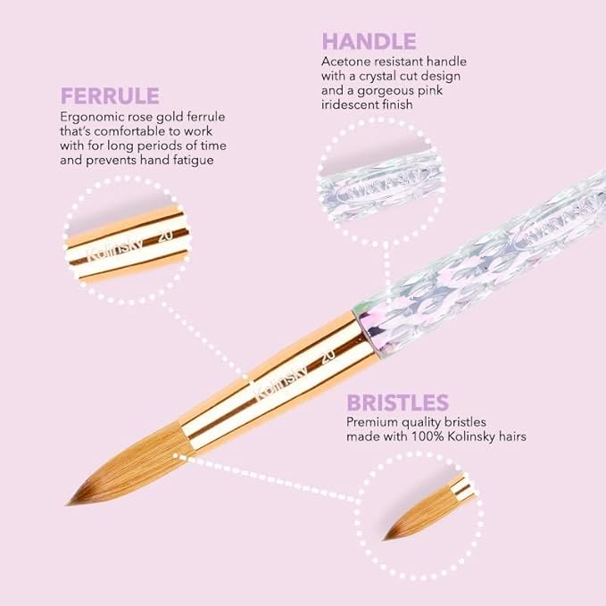 Kiara sky acrylic brush (#16)