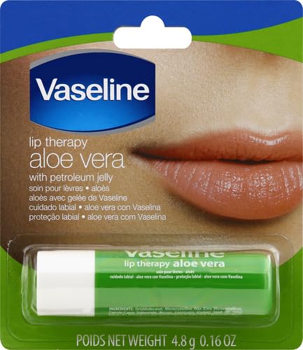 Vaseline Aloe Fresh Lip Therapy Stick- .16 oz (Pack of 2)