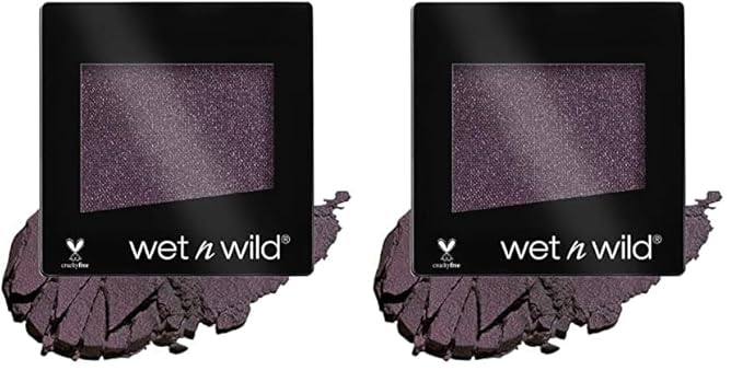 wet n wild Color Icon Satin Eyeshadow Single | High Pigment Long Lasting | Mesmerized (Pack of 2)