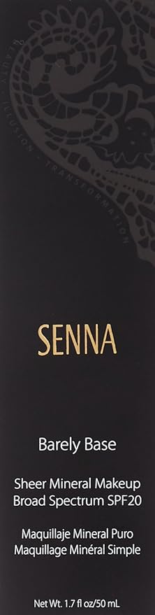 Senna Cosmetics Barely Base Sheer Mineral Makeup SPF