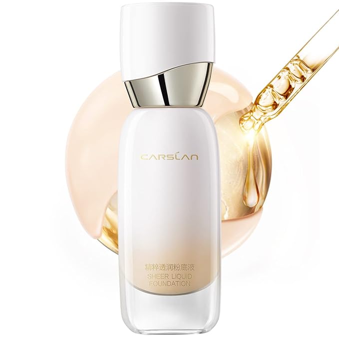 Sheer Liquid Foundation With Hydrating Serum, 24H Long-Lasting 1 FlOz